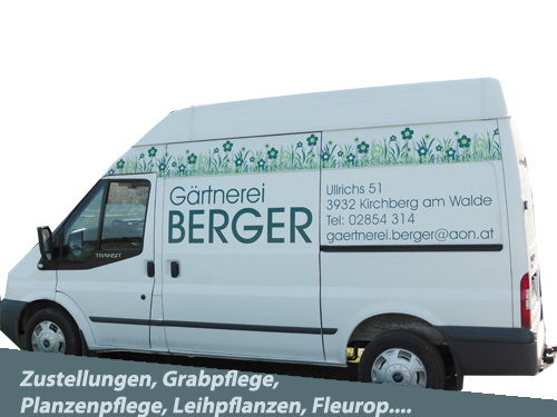 Gaertnerei Berger, Ullrichs, Waldviertel, Kirchberg am Wald - Ihr Spezialist für Pflanzen, Blumen und Floristik, 